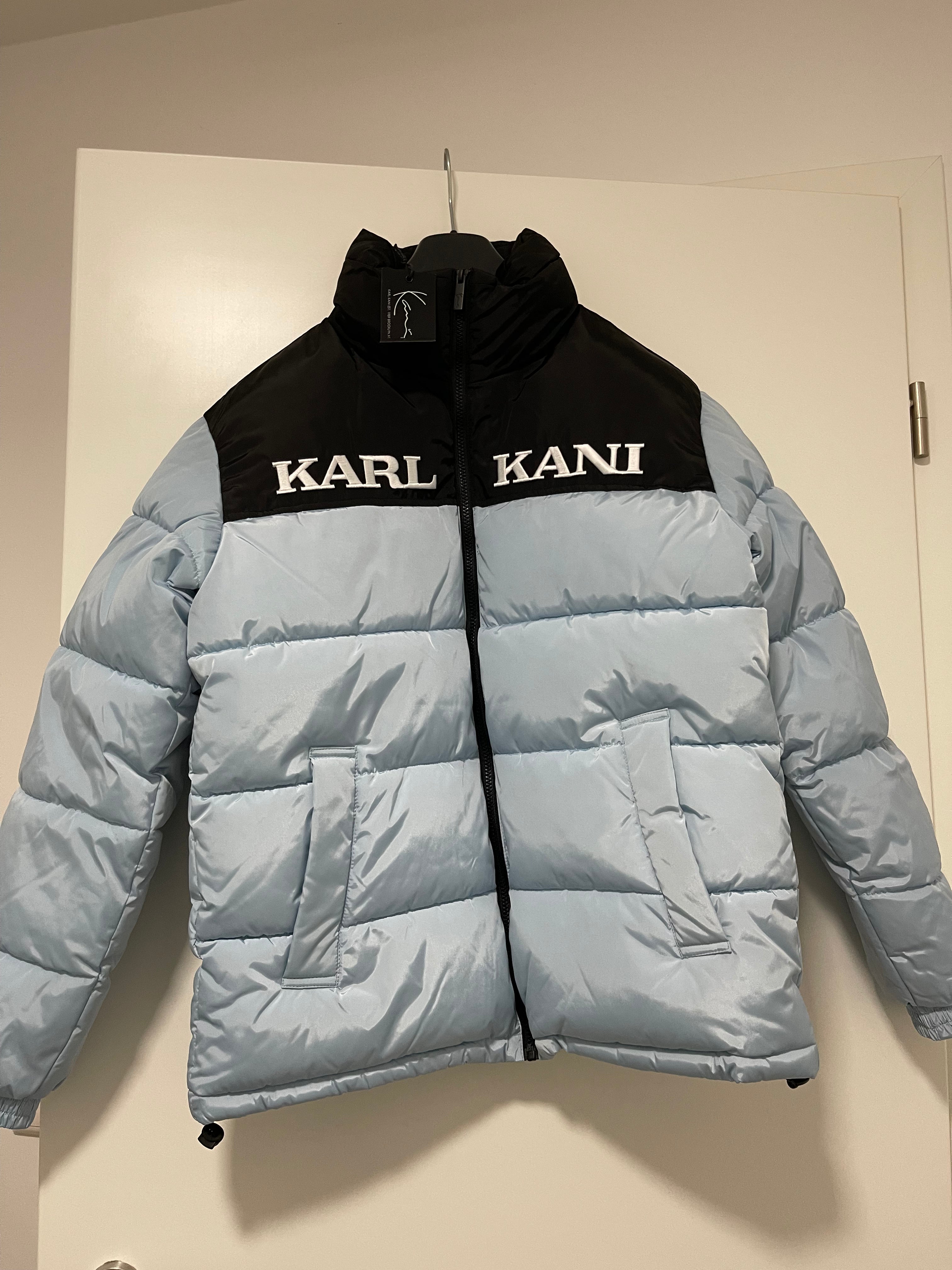 Karl Kani Jacke  Hellblau/Schwarz