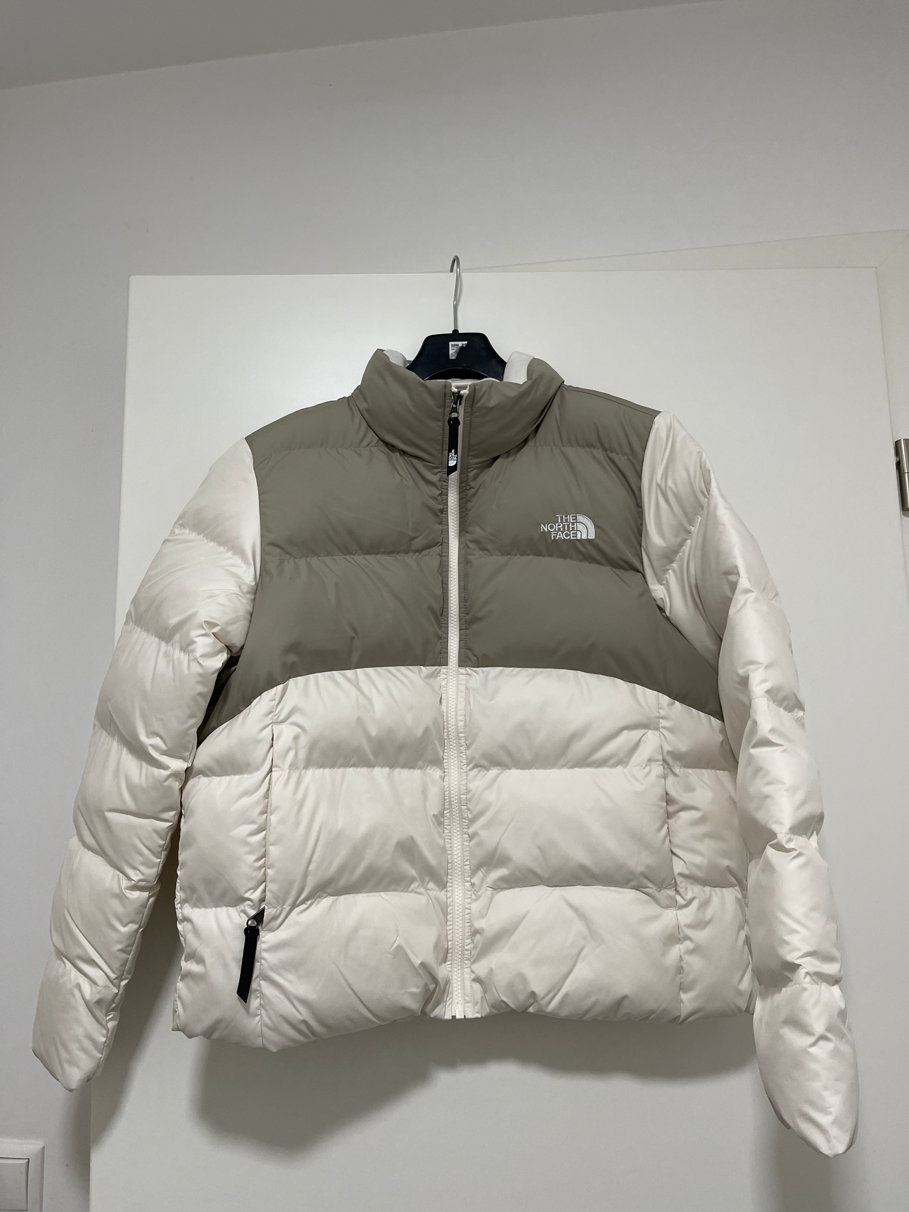 North Face Jacke Beige/Olivegrün