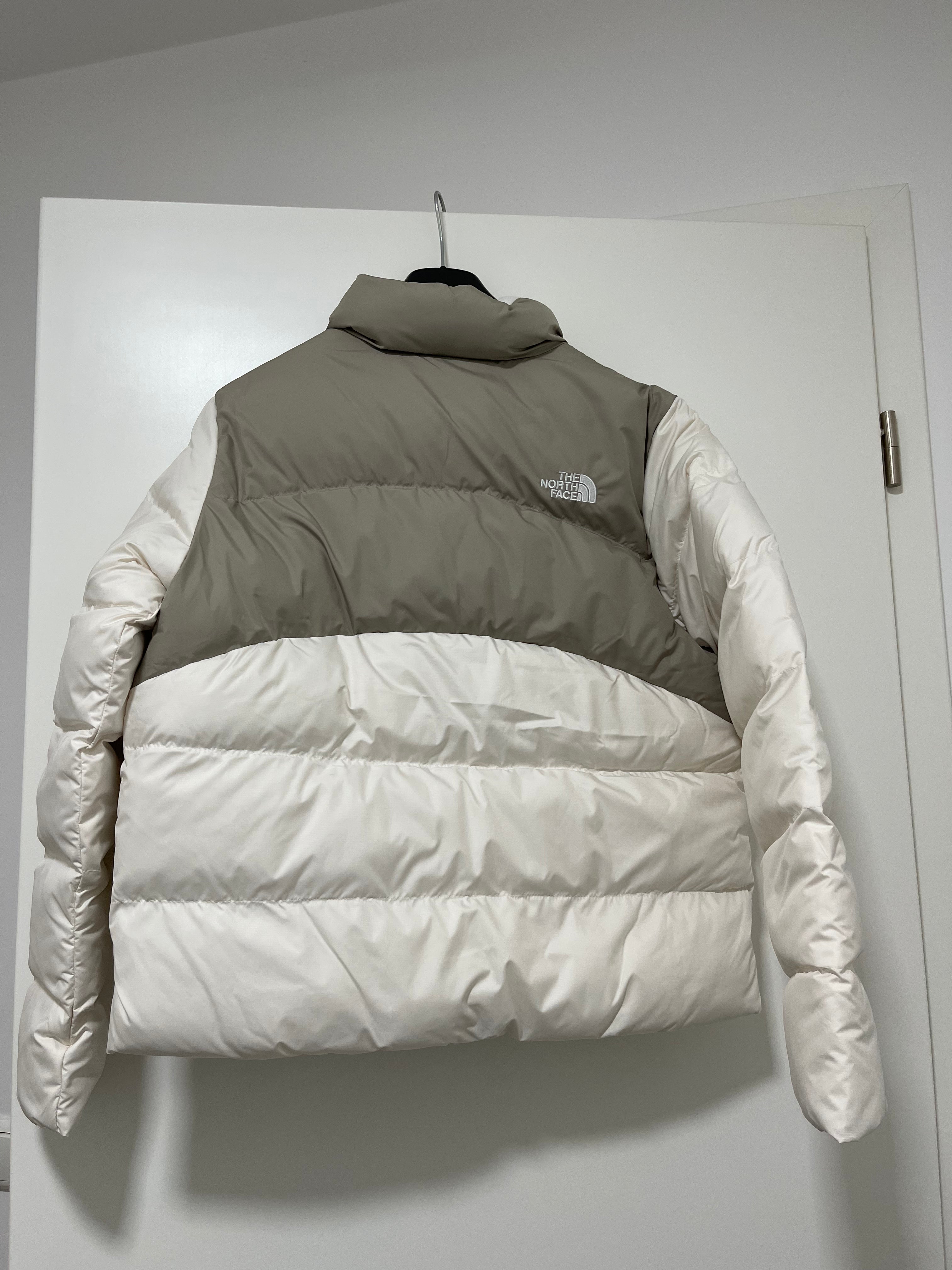 North Face Jacke Beige/Olivegrün